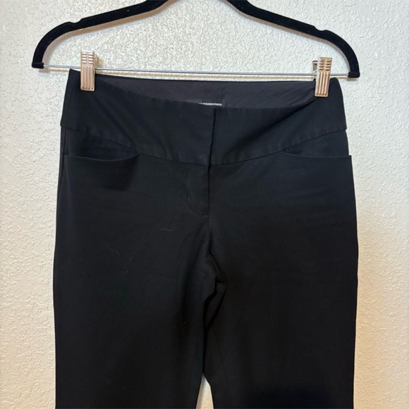 Express Black Wide Leg Editor Trouser Pants Size 00 Short - Picture 3 of 9